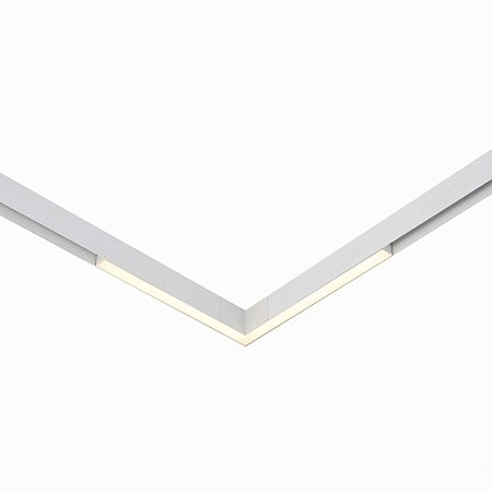 Магнитный трековый светильник белый LED 1*15W 3000K 950Lm Ra>80 120° IP20 L305xW305xH25 ST800.536.15 - фото