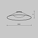 Подвесной светильник Technical Campana TR127B-12W4K-B - фото