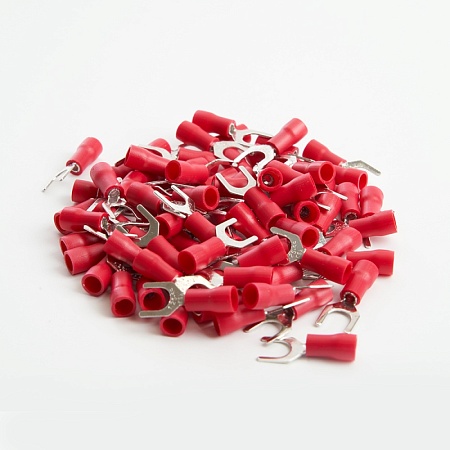 Наконечник вилочный изолированный НВИ 1,5-5, LD404-155 (упаковка 100 шт) - фото