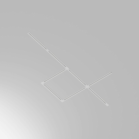 Трековая система Technical встраиваемая однофазная (220 Вольт) белая 200x200 TS-R-200-TR025-1-GU10-W
