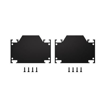 Торцевая заглушка (2 шт) ST-Luce Черный ST047.189.00 - фото