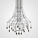 Люстра Via Wireflow Chandelier Polyhedral 0315 Suspension Lamp Imperiumloft 75118-22 - фото