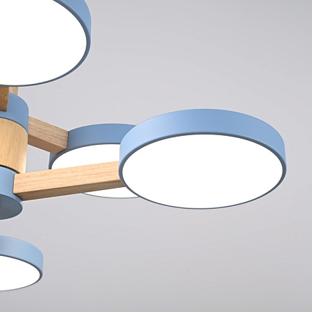 Подвесная Люстра Turna Dbl L6 Blue Imperiumloft 229090-26 - фото