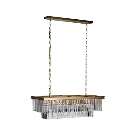 10019/800R Подвесная люстра LOFT IT Prism Clear - фото