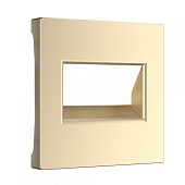 Накладка для двойной розетки Еthernet RJ-45 шампань WL11-RJ45+RJ45-CP