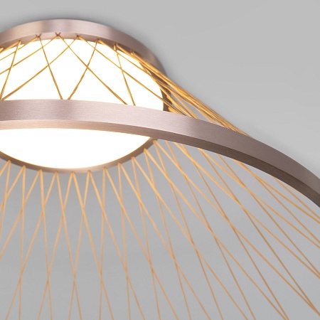 Потолочный светильник Eurosvet 40019/1 LED коричневый - фото