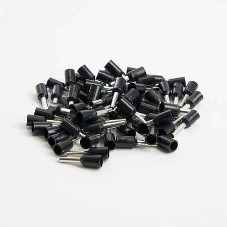 Наконечник штыревой втулочный изолированный НШВИ 1,5-8, LD405-158 (упаковка 100 шт) - фото