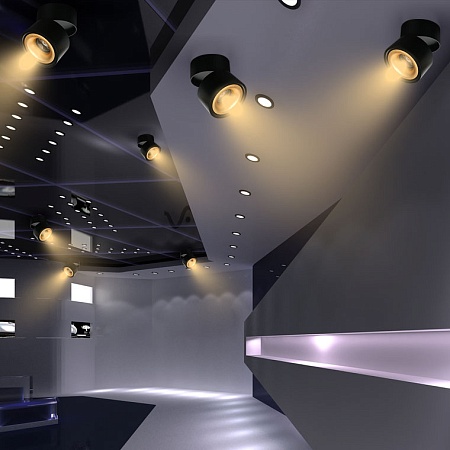 Потолочный Светильник Agenda Black+Gold 10W Imperiumloft 191830-26 - фото