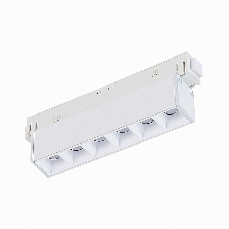 Магнитный трековый светильник Белый LED 1*6W 4000K 532Lm Ra>80 36° IP20 L115xW22xH44 48 ST361.546.06 - фото