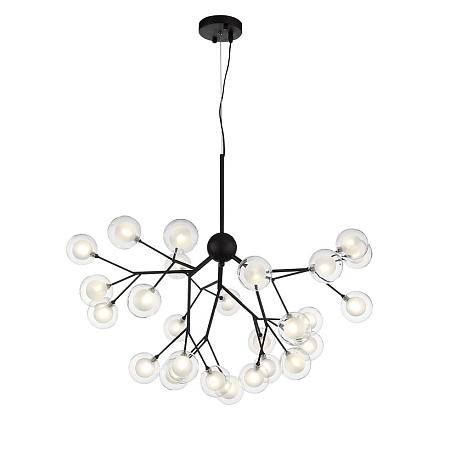 Светильник подвесной ST-Luce Черный/Прозрачный, Белый G4 LED 27*2W SL376.403.27 - фото