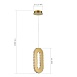 Светильник подвесной ST-Luce Золотистый/Золотистый, Прозрачный LED 1*9W 3000K SL6506.203.01 - фото