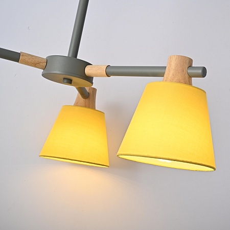 Потолочная Люстра На Штанге Natura A Yellow 3 Imperiumloft 101827-26 - фото