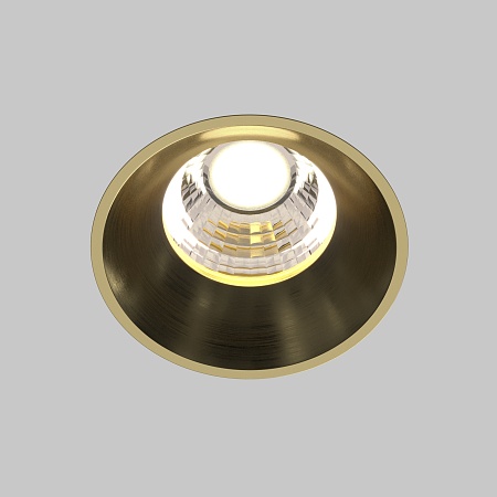 Встраиваемый светильник Technical Round DL058-7W4K-TRS-BS - фото