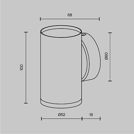 Настенный светильник (бра) Technical FOCUS S C068WL-01B - фото