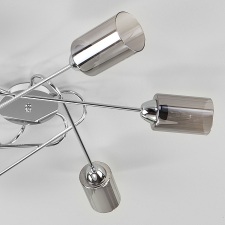 Потолочный светильник Eurosvet 30167/6 хром - фото