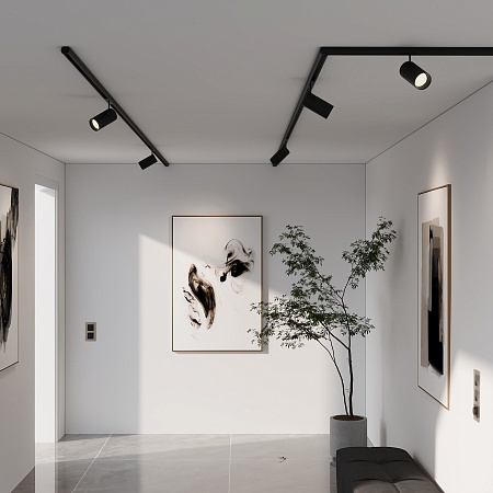 Заглушка для шинопровода Round 2 шт Slim Magnetic 85134/00 Elektrostandard - фото