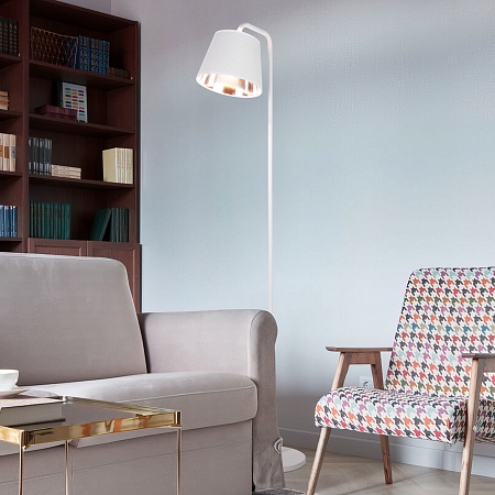 Напольный светильник Eurosvet 01135/1 белый - фото