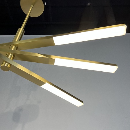 Подвесная Люстра Orton На 3 D96 Gold Imperiumloft 241024-26 - фото