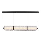 Светильник подвесной ST-Luce черный/прозрачный LED 1*37W 4000K SL6144.413.01