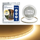 Светодиодная LED лента Feron LS616, 180SMD(2835)/m 17W/m 12V 5m 3000К