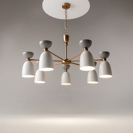 Подвесной светильник Maytoni Cloches MOD113PL-07W - фото