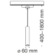 Трековый светильник Technical Track lamps TR008-1-GU10-B - фото