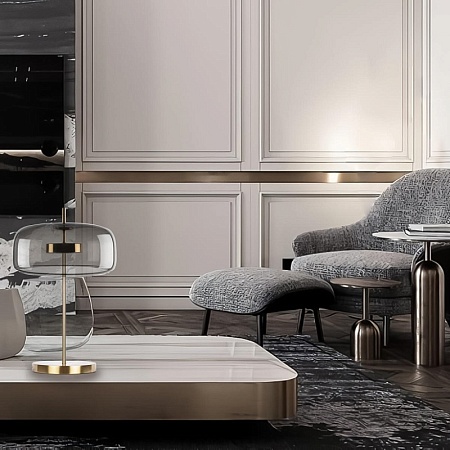 10041T/B Настольная лампа LOFT IT Dauphin - фото