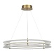 Светильник подвесной ST-Luce золотистый/Прозрачный LED 1*40W 4000K SL6245.203.01 - фото