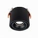 Св-к встр. Черный LED 1*12W 3000K 1 000Lm Ra>90 36° IP20 D100xH105 170-240VV ST652.438.12 - фото