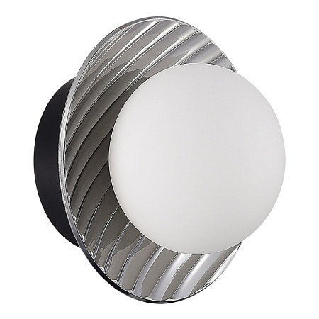 Светильник настенный ST-Luce Черный/Дымчатый, Белый G9 1*5W 4000K SL1521.401.01 - фото