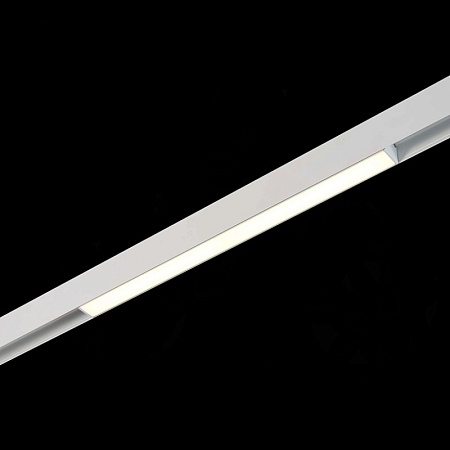 Магнитный трековый светильник Белый LED 1*12W 3000K 780Lm Ra>90 120 IP20 L406xW22xH44 4 ST360.536.12 - фото