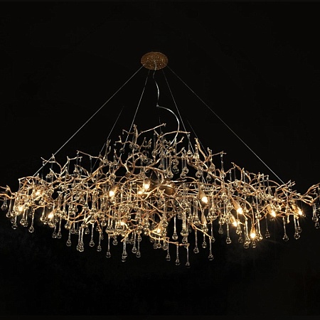 10067/1800 GB Подвесная люстра LOFT IT Bijout - фото