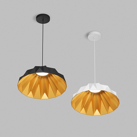 Потолочный подвесной светильник Denkirs DK6655-WH+SG - фото