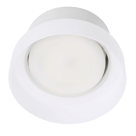 Светильник потолочный Feron HL460 Barrel OPAL 12W, 230V, GX53, белый - фото