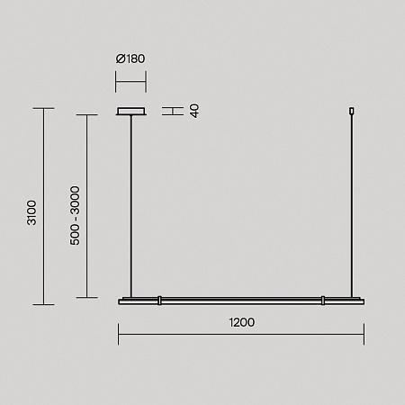 Подвесной светильник Maytoni Plume MOD340PL-L20BS3K - фото