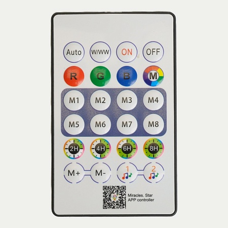 Гирлянда линейная Feron CL593 Smart, 10м USB  + Пульт ДУ RGB, прозрачный шнур - фото