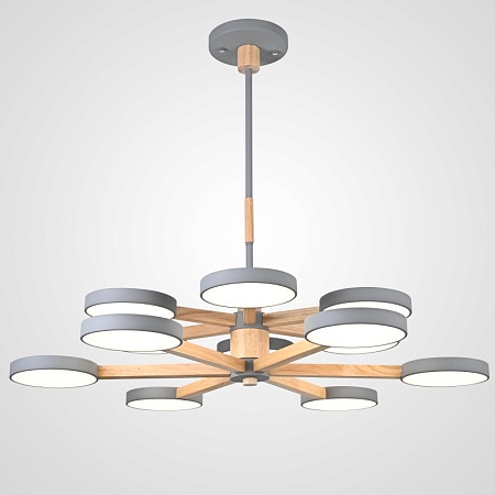 Подвесная Люстра Turna Dbl L12 Gray Imperiumloft 229089-26 - фото