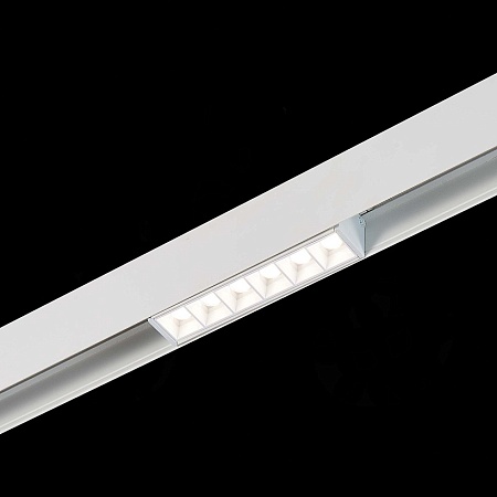 Магнитный трековый светильник Белый LED 1*6W 4000K 532Lm Ra>80 36° IP20 L115xW22xH44 48 ST361.546.06 - фото