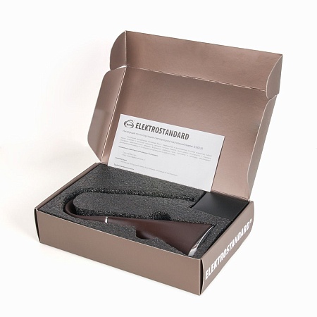 Настольный светодиодный светильник Elara коричневый TL90220 Elektrostandard - фото