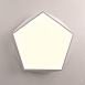 Потолочный Светодиодный Светильник Geometric White D60 Imperiumloft 185382-26 - фото