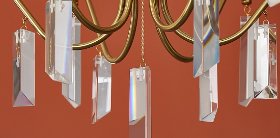 Подвесной светильник Freya FR2041PL-06BS - фото