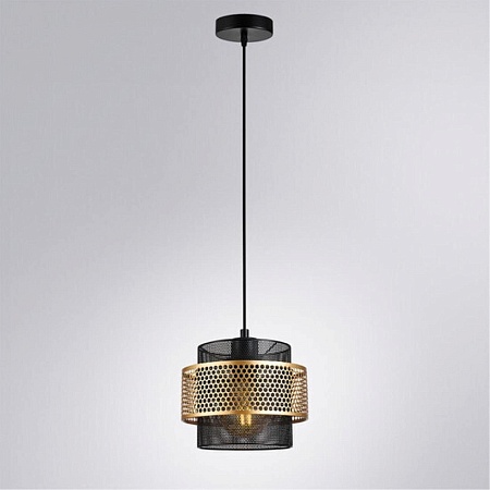 Подвесной светильник Arte Lamp GRID A7069SP-1BK - фото