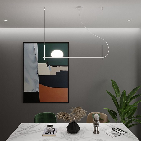 Подвесной светильник Eurosvet 70145/1 белый - фото