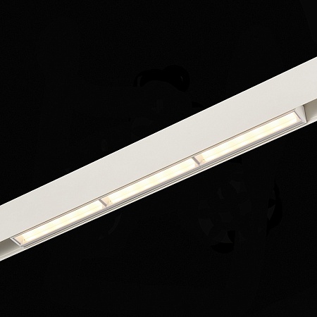 Магнитный трековый светильник Белый LED 1*18W 4000K 1 400Lm Ra>90 120° IP20 L330xW22xH4 ST804.546.18 - фото