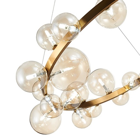 Светильник подвесной ST-Luce Бронза/Коньячный G4 24*5W SL1165.303.24 - фото