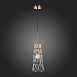 Светильник подвесной ST-Luce Золотистый/Золотистый, Прозрачный E27 1*60W SL1016.203.01 - фото