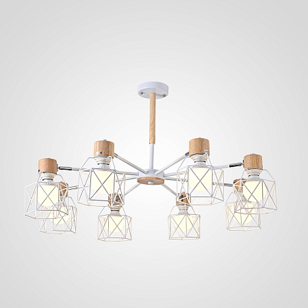 Потолочная Люстра Corf B3 White 8 Lamps Imperiumloft 189481-26 - фото