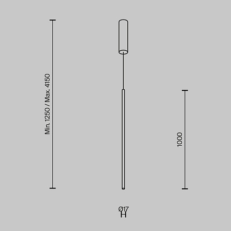 Подвесной светильник Maytoni Halo MOD246PL-L24BK1 - фото