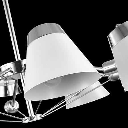 Светильник потолочный Хром/Белый E14 8*40W SLE155802-08 - фото