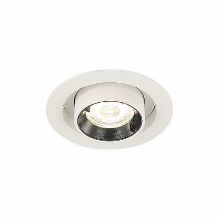 Св-к встр. Белый LED 1*12W 4000K 900Lm Ra80 24° IP20 D90xH92 180-240V ST702.248.12 - фото
